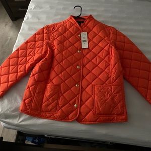 Orange Ralph Lauren jacket